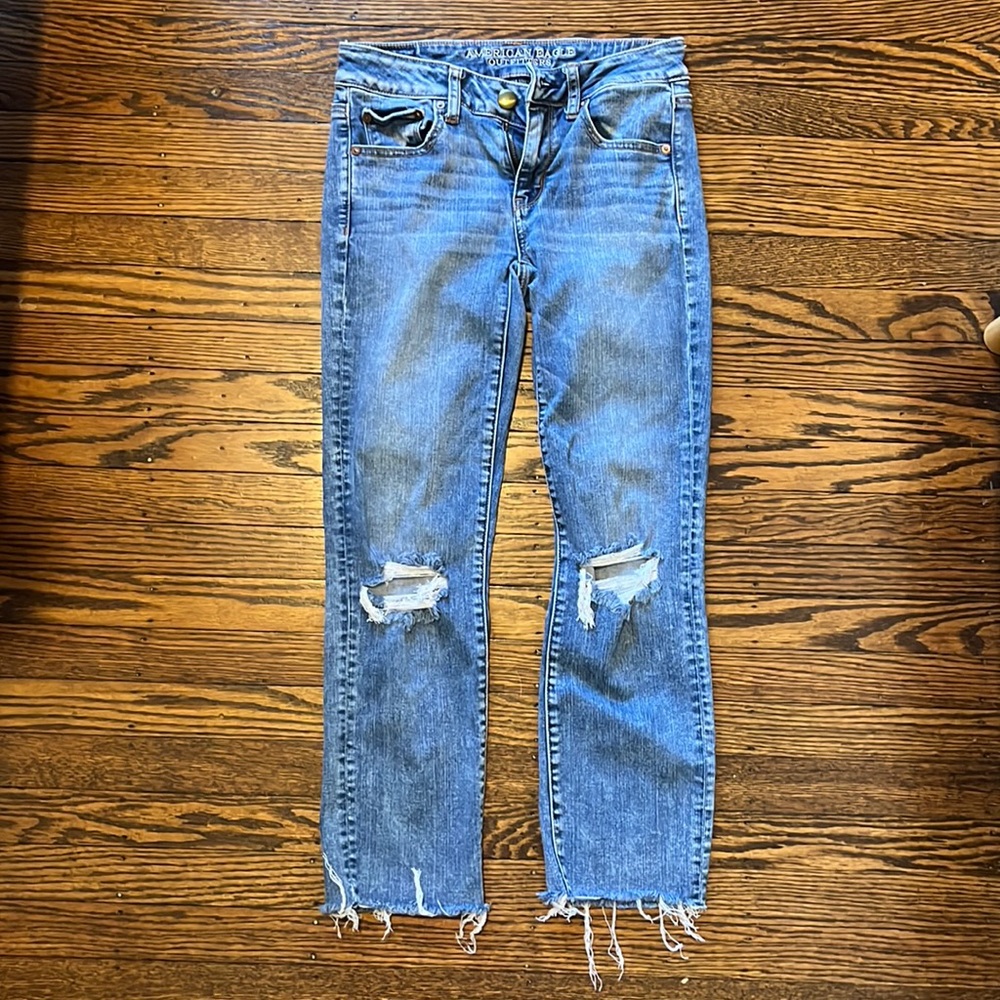 AE low rise jeans